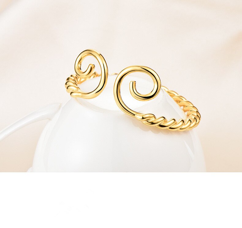 2020 novo Rei Macaco Pulseira Pulseiras Moda Abrir Cuff Bangle para Mulheres Homens Amantes Casais Hwayugi Pulseiras Jóias: Golden