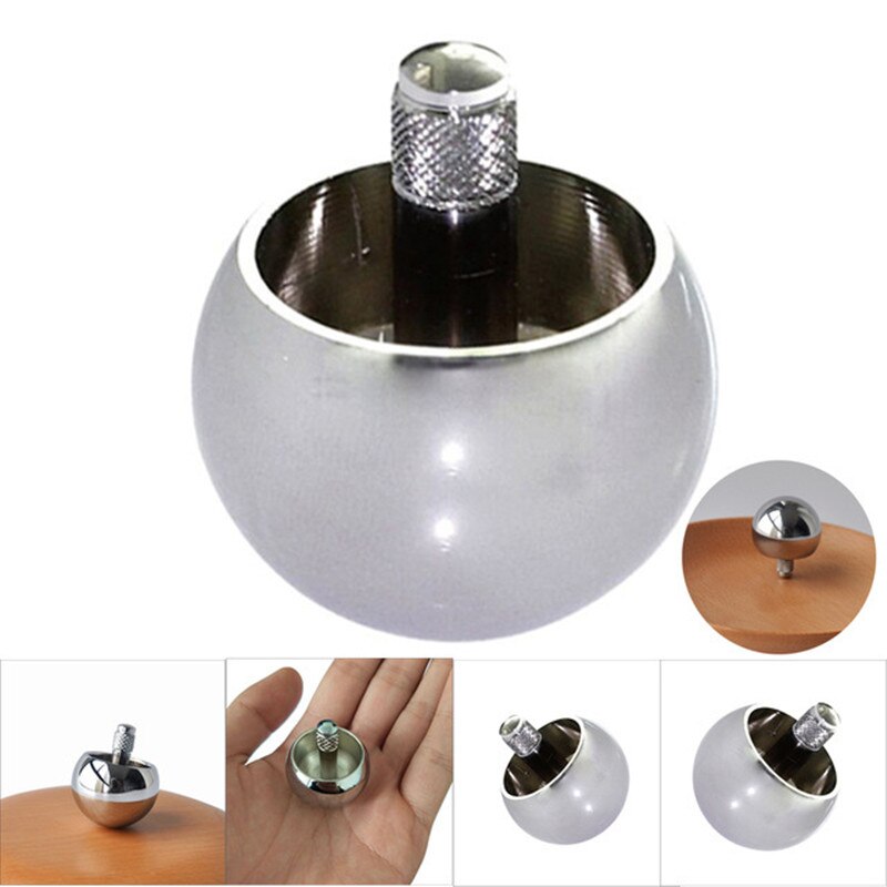 1Pcs Metalen Flip Over Top Gyro Spinning Top Speelgoed Kids Educatief Speelgoed Automatische Flip Metalen Textuur Speelgoed Kids classcal Speelgoed