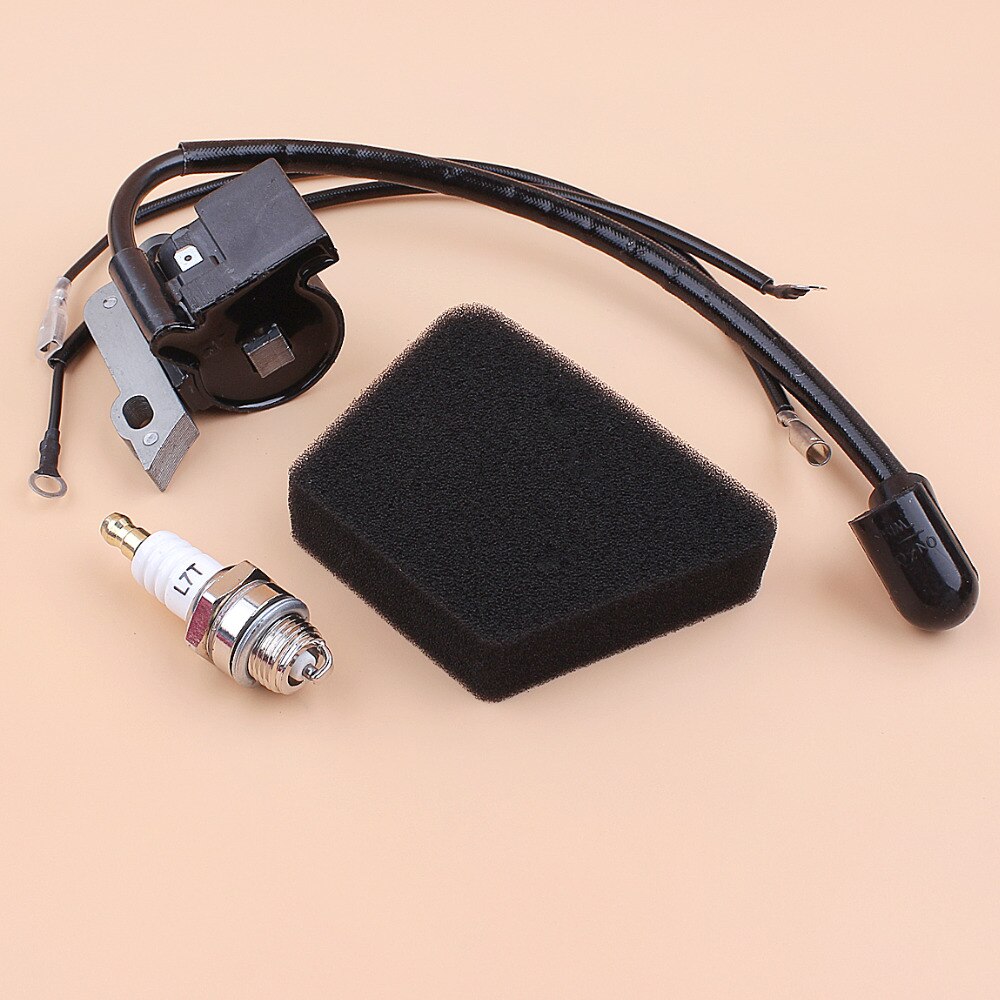 Zündspule Modul Zündkerze Kit für Partner 350 351 Mcculloch Mac 335 435 440 Benzin Kettensäge Ersatzteile