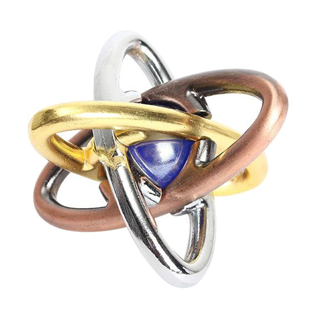 Classic Lock Brain Teaser Puzzle Toys Hard Intelligence Qi Test: Heart of Ocean