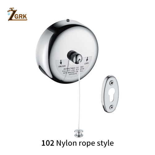 ZGRK Portable acier inoxydable rétractable corde à linge intérieur extérieur blanchisserie cintre sèche-linge organisateur vêtements séchage Rack: 102Nylon