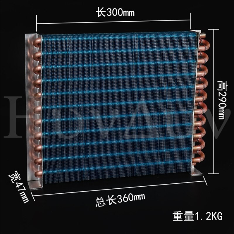 Vriezer Koelkast Condensor Koperen Buis Radiator Koellichaam Zelfgemaakte Kleine Verdamper Koeling Waterkoeling Universele