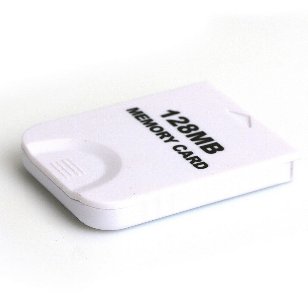 Replacement Gaming High Speed 128MB Saver Memory Card White Large Capacity Storage Practical Compact For Wii