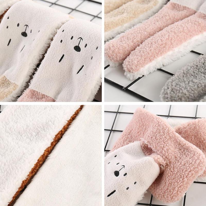 Kids Winter Warm Sjaal Baby Imitatie Lamsvacht Herfst Winter Sjaal Warme Kraag Sjaal Sjaals Jongens Meisjes Kids Sjaal Accessoires