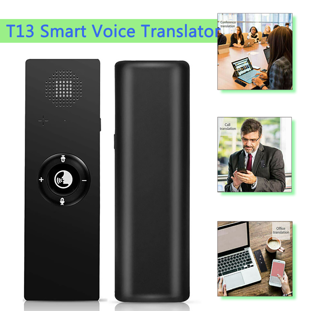 Traduttore vocale intelligente T13 con traduzione compatibile Bluetooth multilingue e traduzione accurata temperata a risposta rapida nuovo