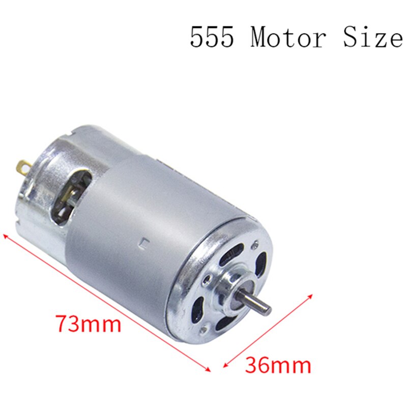 Svarvpress 555 motor bänkborr 8000 rpm motor likströmsmotor för gör-det-själv montering