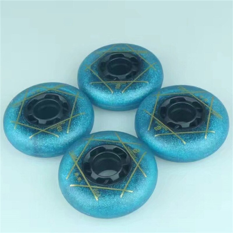 Japy Skates Stars 88A Inline Skate Wheels Slalom Sliding Roller Skating Wheels For SEBA Powerslide Patines Tires