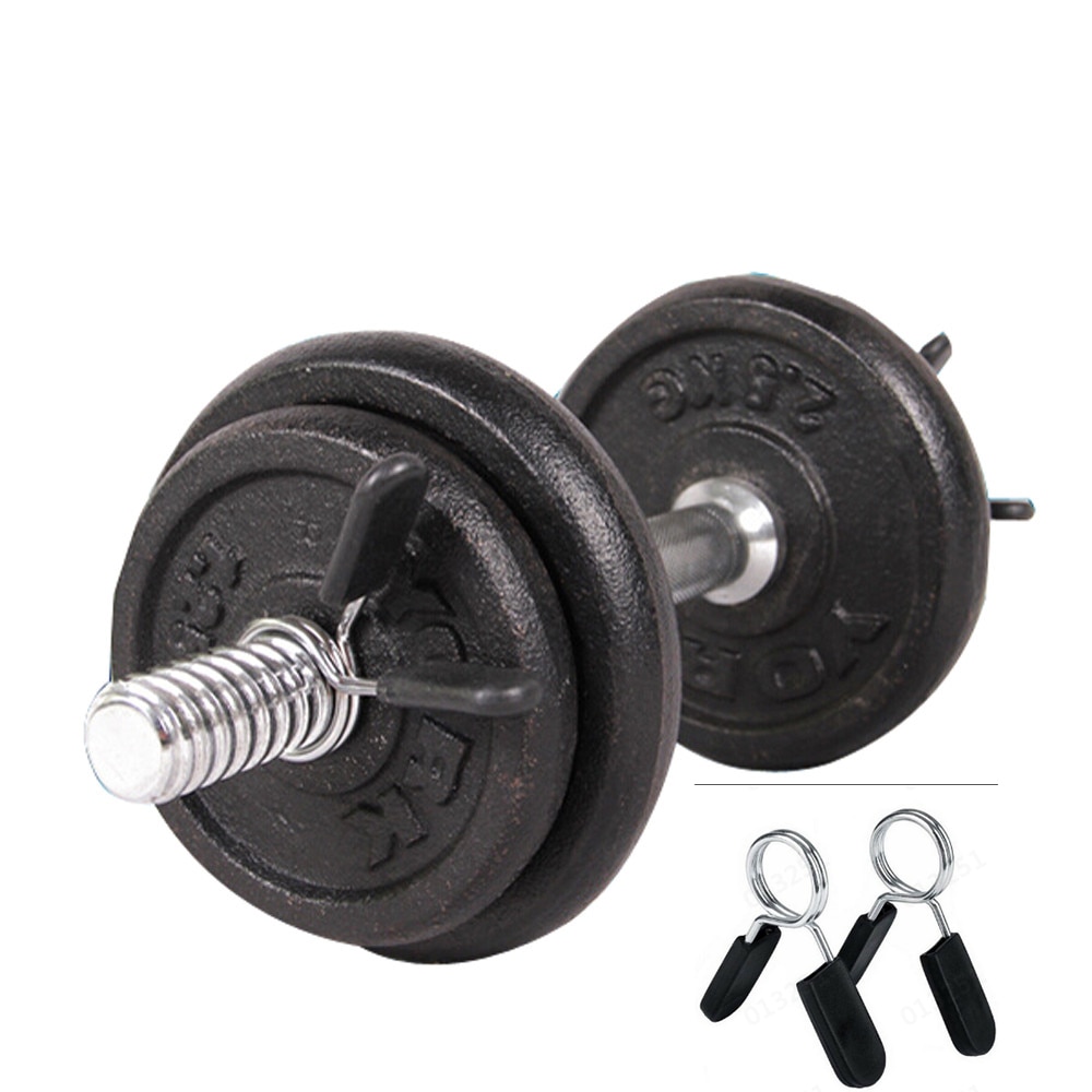 Pince pour haltère, 2 pièces de 25/28/30mm, pour barre de musculation, pince pour collier, accessoires fitness, au6