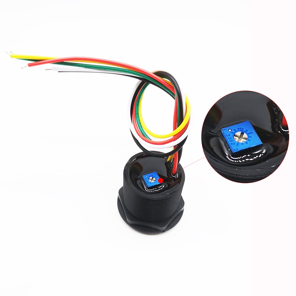 DC12V 24V IP68 Waterproof Time Delay No Touch Exit Button with 304 Stainless Steel Plate