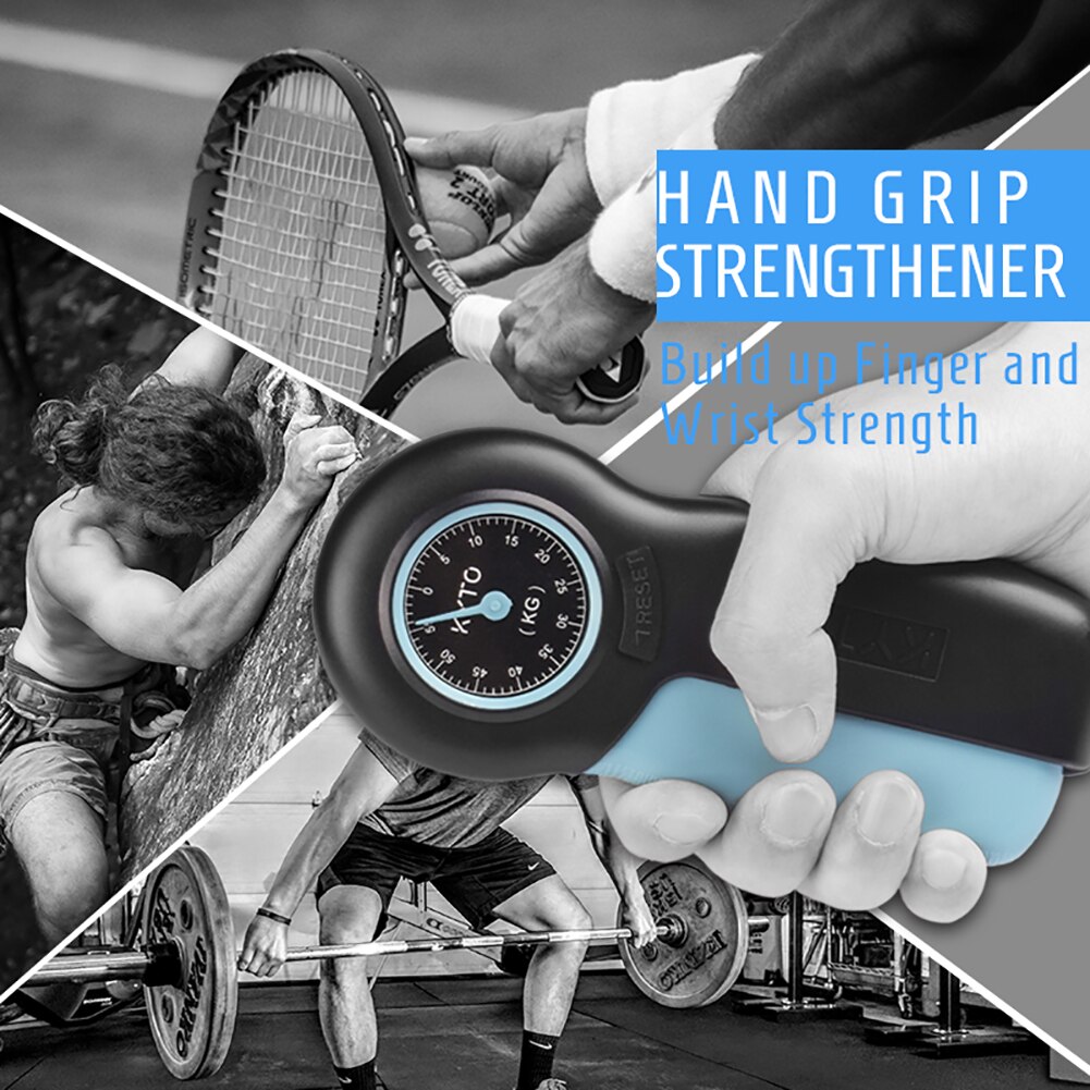 0-55kg mekaniska pekare dynamometer handgrepp kraftstyrka mätare hand kraft kraftstyrka mätare mätverktyg