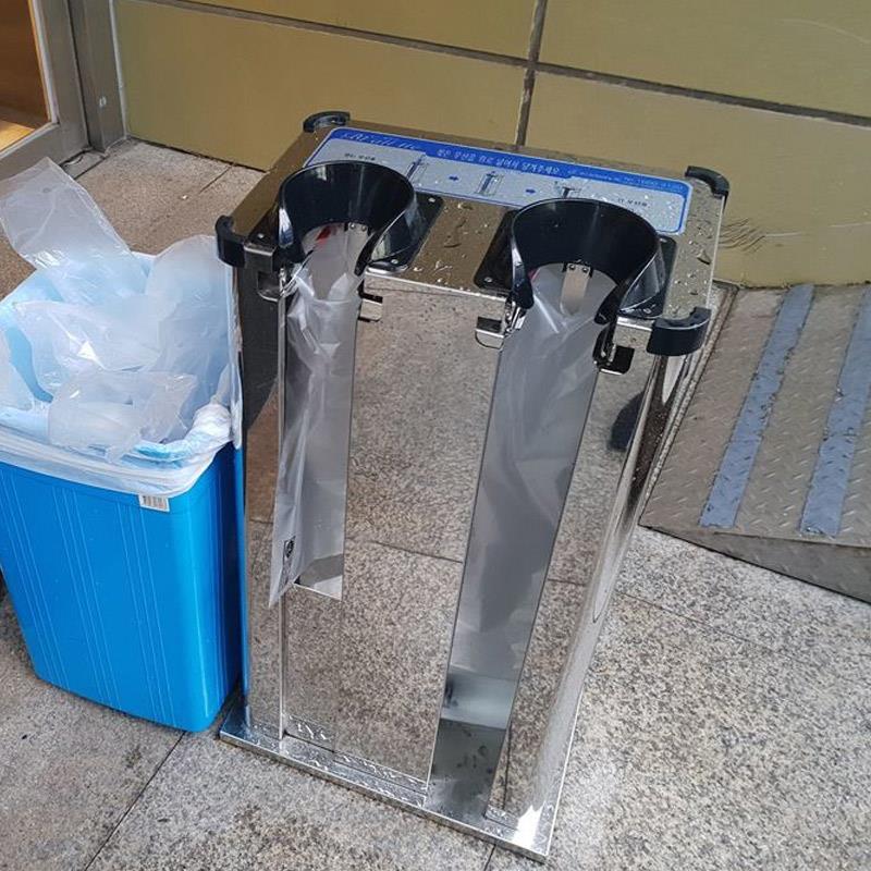 Capa de guarda-chuva transparente porta da máquina saco descartável guarda-chuva descartável saco criativo conveniente capa de guarda-chuva descartável