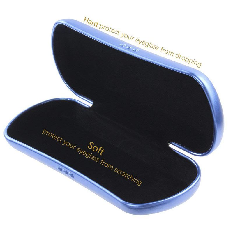 Aluminum Glasses Case Hard Shell Spectacles Box for Small and Medium Frames