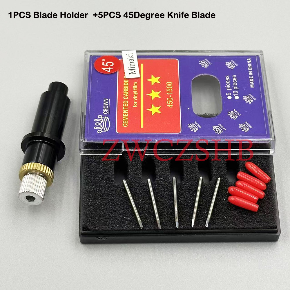 6PCS Cutting Plotter Mimaki Knife Blade Holder for Mimaki CG-60 CG-130 CJV150 CJV30 Printer Vinyl Cemented Carbide Blade Holders