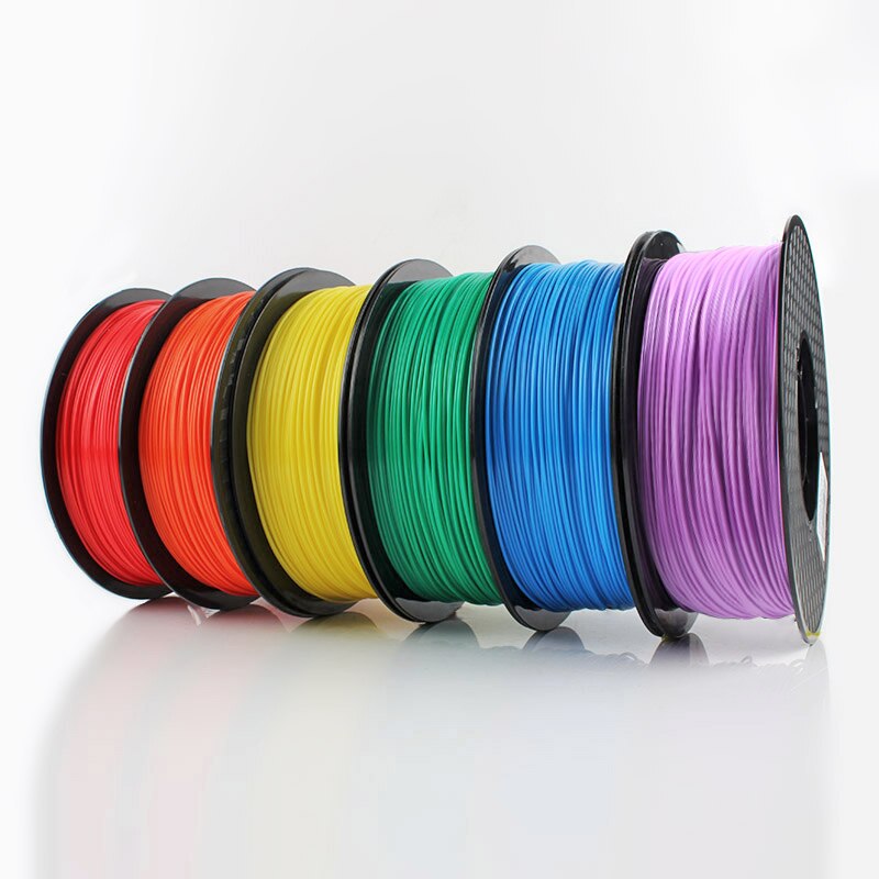 3D filament PLA/ABS filament 1.75 Transparent colour 1kg plastic spools filament 1.75 3D printer filament 3D filamento