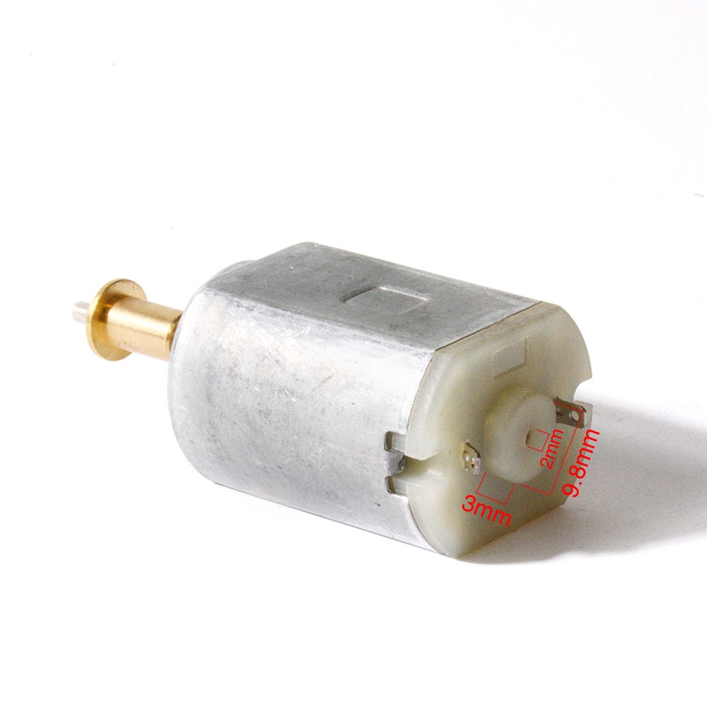 2-9V DC motor FF-390 PA, hair clipper drive motor, hair cut push motor 1500-8000RPM XFF-337SA for Kemei km etc