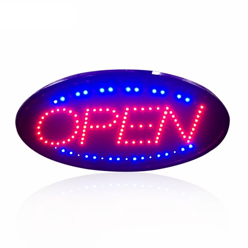 25 x48cm led avoin kyltti mainosvalo vedenpitävä korkea kirkas mainostaulu ktv baari ravintolakauppa koristeellinen riippuvalaisin