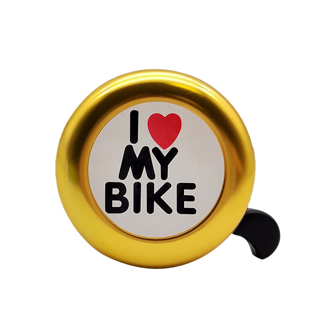Aluminum Alloy Bicycle Bell Aluminum Mini Bicycle Bell Ring Mtb Bike Cycling Safty Handlebar Bell Alarm#50: Yellow 
