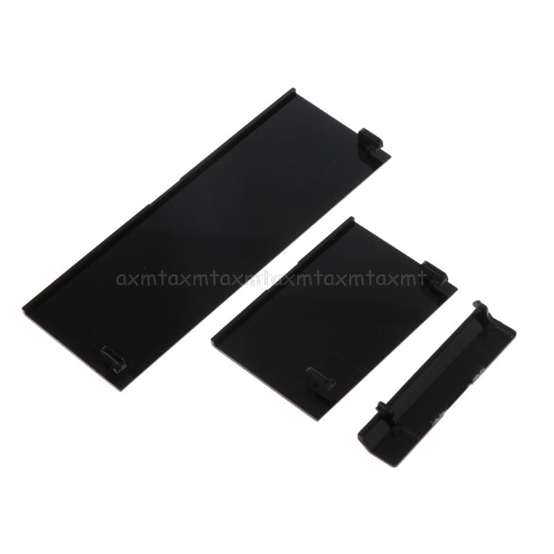 Substituição memeory cartão porta slot capa tampa 3 peças tampas da porta para nintendo nintend wii console n08 19 dropship