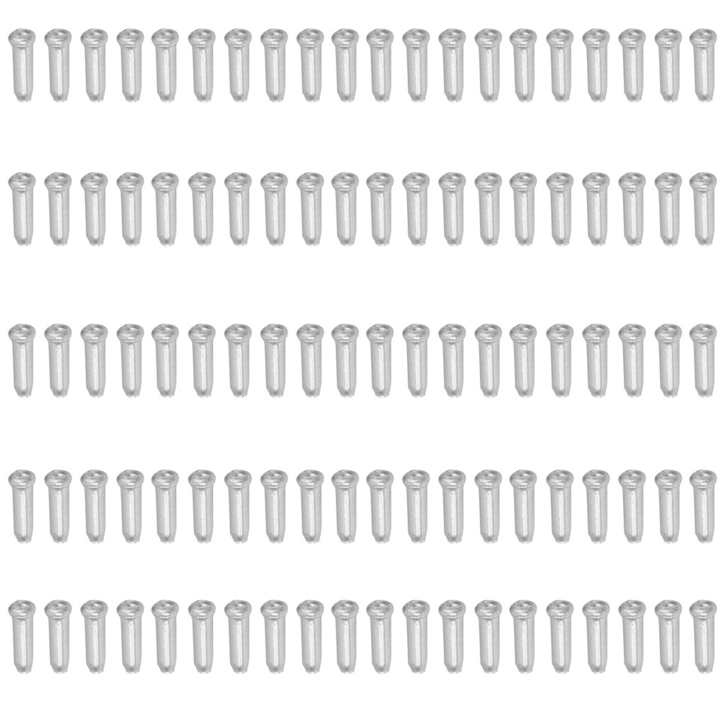 (100 Pieces) End Sleeves End Caps Sleeves Brake Cable Cable End Sleeves For Brake Cable Shift Cable