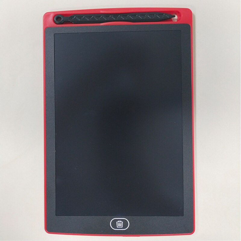 Children's LCD Handwriting Board Small Blackboard Home Non-Magnetic Graffiti Painting Drawing Board Baby Electronic Writing Boar: red