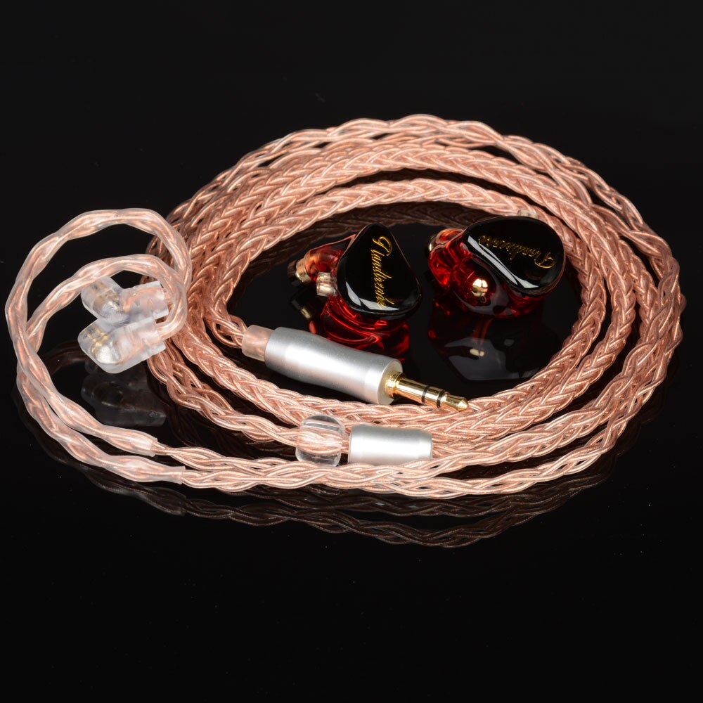 avec Tuning bouche HIFI écouteurs IEM 0.78 résine écouteurs dynamique casque DJ scène Sports monocristallin cuivre mise à niveau câble