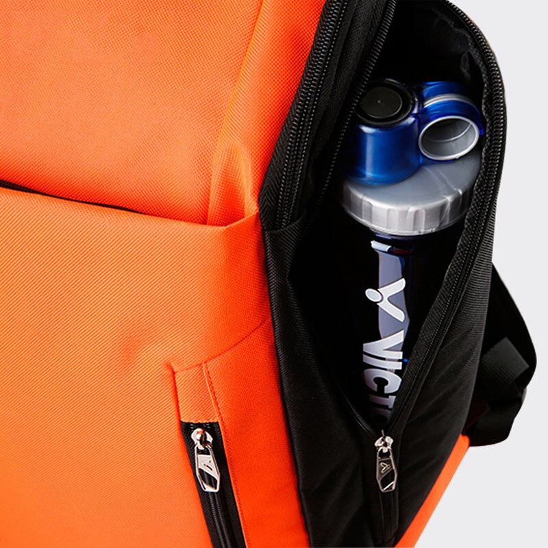 Mochila para raqueta de bádminton para hombre y mujer, bolso deportivo impermeable Victor, puede guardar 3 raquetas