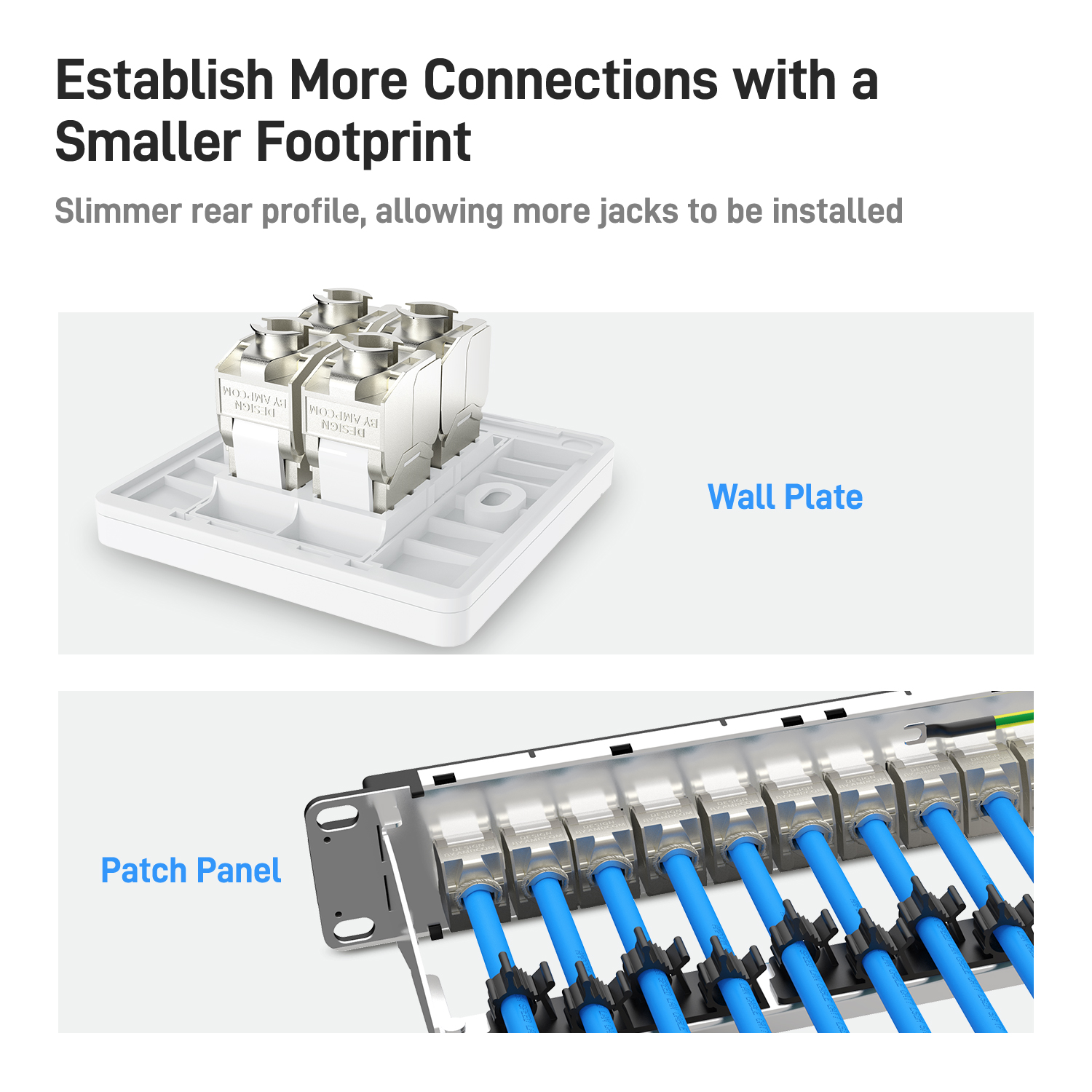 AMPCOM RJ45 CAT7 Jack Keystone schermato STP senza attrezzi, adattatore accoppiatore modulo in lega di zinco Keystone Cat7 CAT8 autobloccante