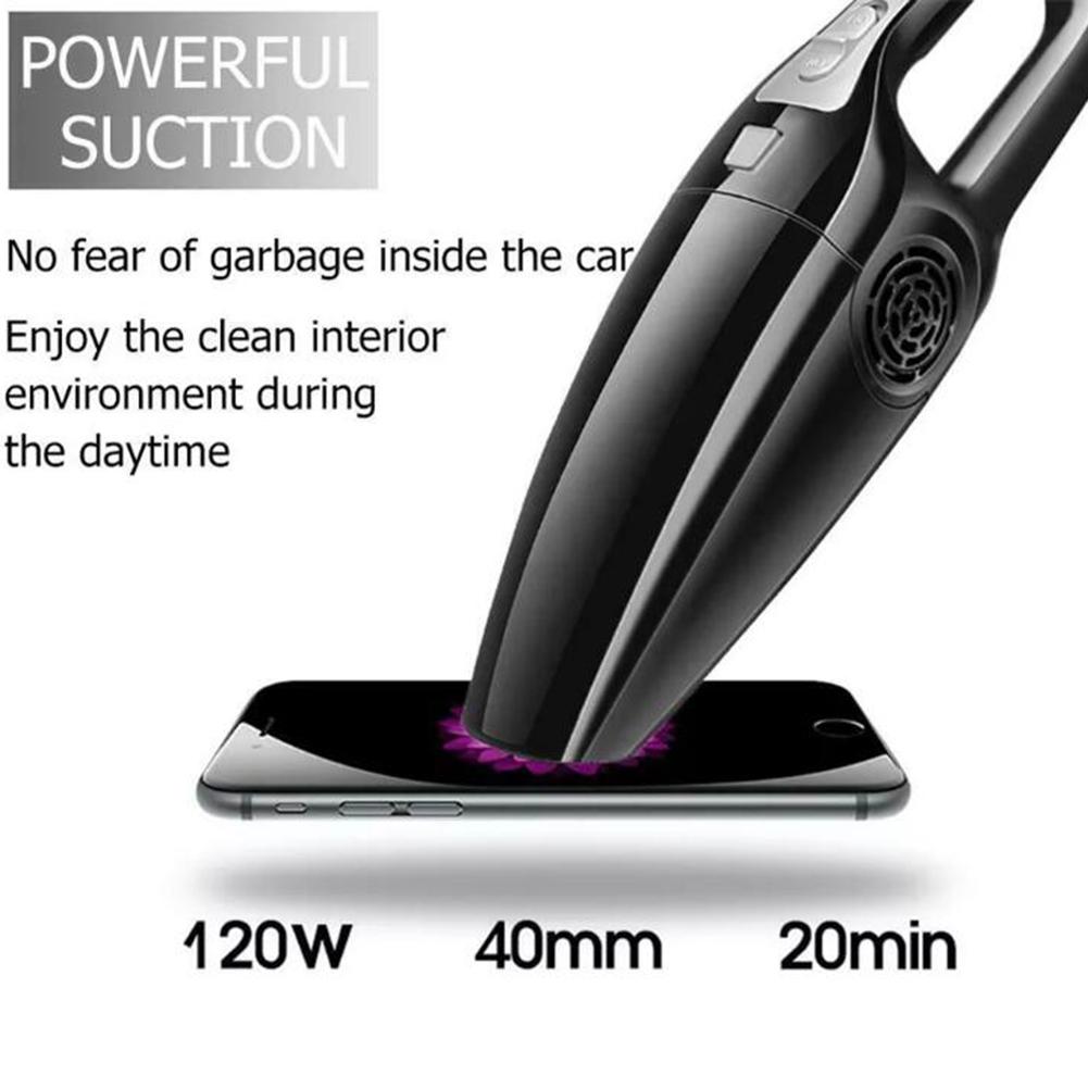120W 3600mbar Auto Staubsauger Nass Und Trocken Dual-benutzen-Staubsauger Handheld 12V Auto Vakuum reiniger Automobil Staubsauger