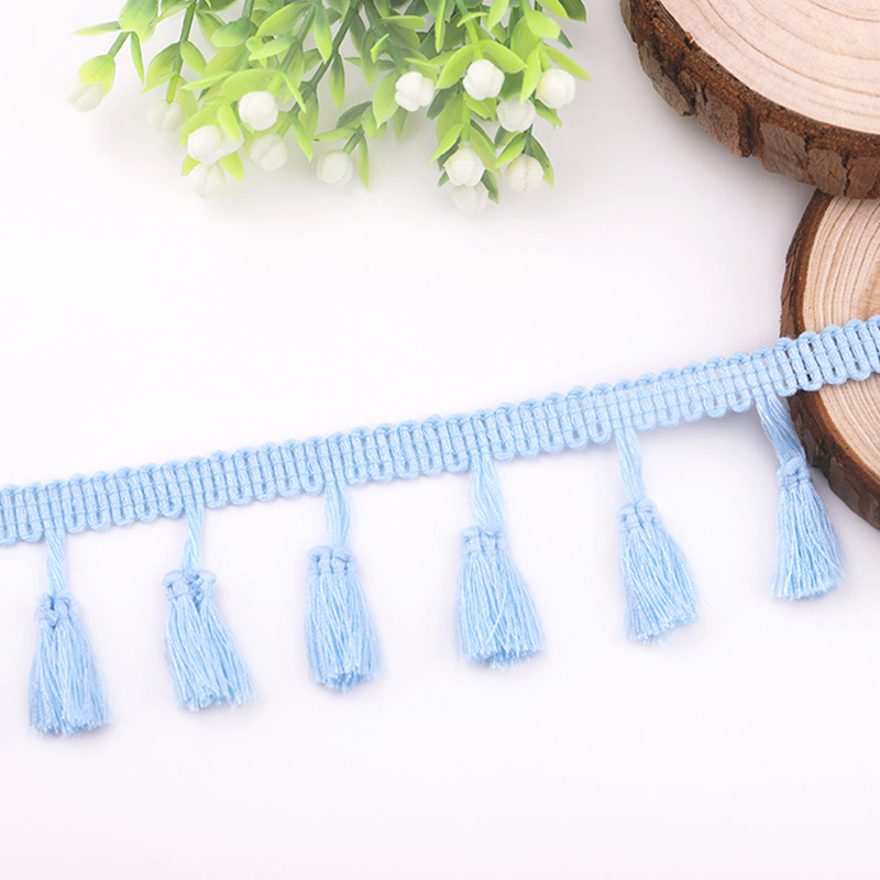10 Meter Kwastje Kant Lint Diy Handgemaakte Ambachtelijke Accessoires Franje Katoenen Kanten Rand Lint Naaien Jurk Kledingstuk Gordijn: Brass
