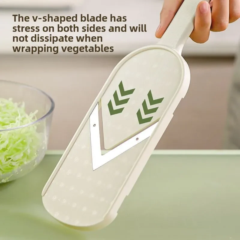Cabbage Grater, Onions Cucumbers Potatoes Cabbage Scraping for Salad Cutting, Ultra-fine Slicing and Shredding Tool Kitchen Tool