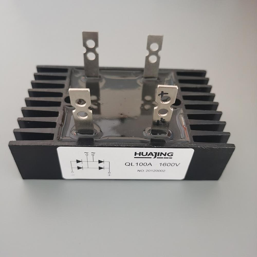 60x 100mm QL60A QL 100 EINE 1600V Gleichrichter Brücke Einphasig Große Energie Modul Generator Teile Vergaser Für Generator