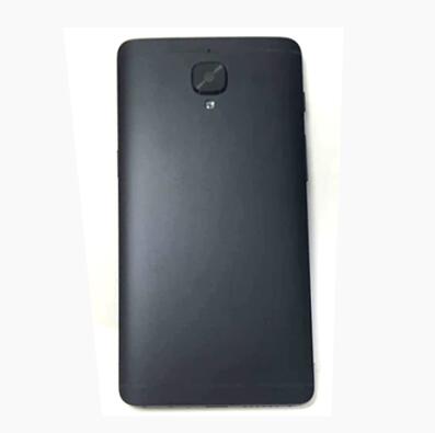 For oneplus3 lcd A3000 1+3 three oneplus 3t LCD display A3010 Touch Screen with Digitizer full assembly + frame repair parts: black back cover 3