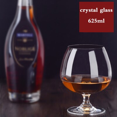 Brandy snifters vinglas högkristallglas kortvinsglas whisky chapagneglas hushållsdryck 2 st: 625ml 2 st
