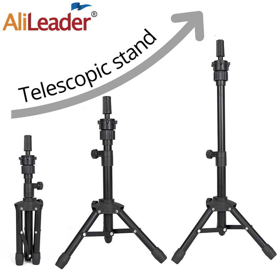 Wig Making Canvas Head and Training Head Tripod for Wigs Good Mannequin Head for Making Wigs