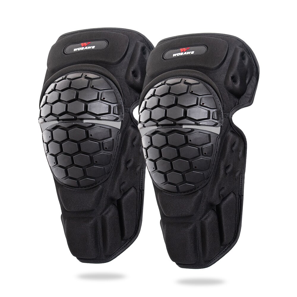 Alamor Motorrad Knie Protektoren - Verstellbare Racing Kniepads Mit Mesh Design Für Sommer