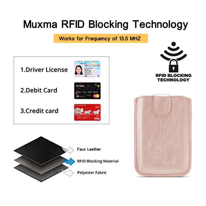 Leather 5 Cards Phone Holder Wallet Credit Card Holder 3M Adhesive Phone Sticker For iPhone Xiaomi RFID Card Pocket Sticker