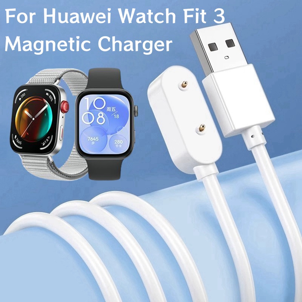 For Huawei Watch Fit 3 Magnetic Charger Smartwatch USB Charging Cable Dock Charging Cable Line For Huawei Watch Fit3 Accessories