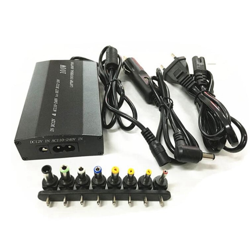 100W Notebook Universele Adapter Laptop Usb Lader Autolader 12V-24V Verstelbare Voltage-Eu plug: Default Title