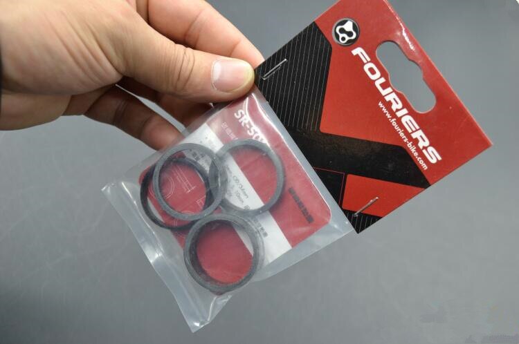 FOURIERS Bike Fork Top Cap Spacer Ultra-light weight Carbon Spacers 3/ 5 / 10mm Taper Spacer