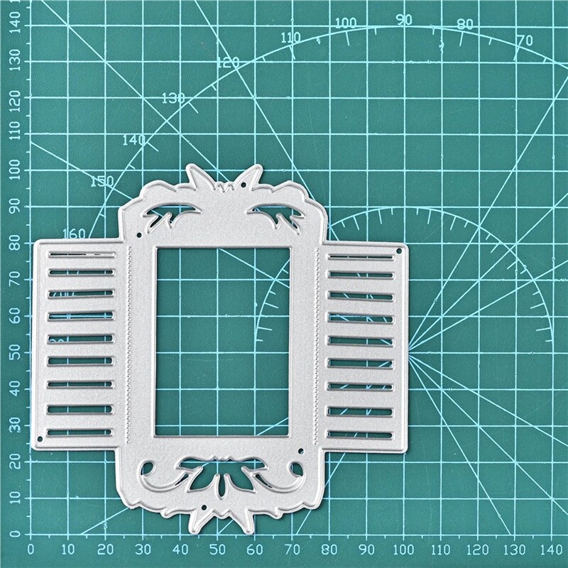 InLoveArts Window Dies Frame Metal Cutting Dies Scrapbooking Card Making Embossing Stencil DieCuts Template Crafts