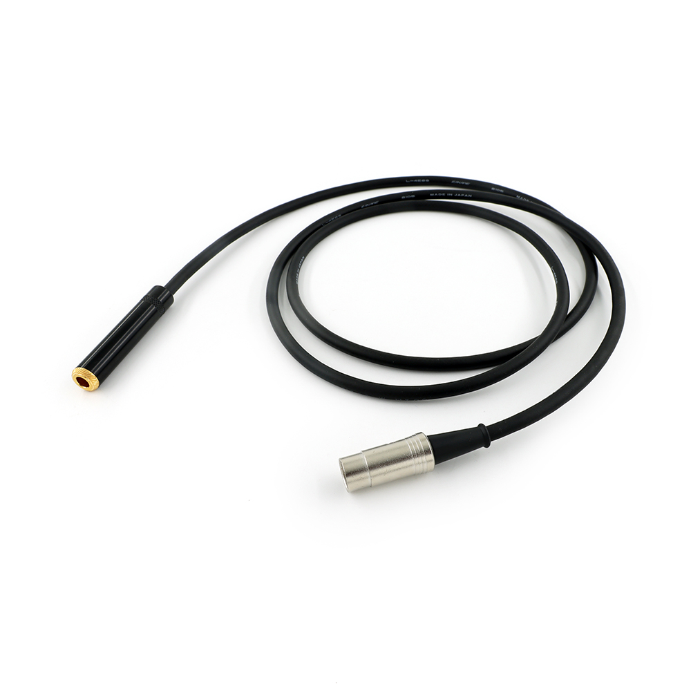 Canare L-4E6S Star Quad 5-Pin DIN Male MIDI to trs 6.35 jack female 6.5 mm Male adapter Plug Audio Cable