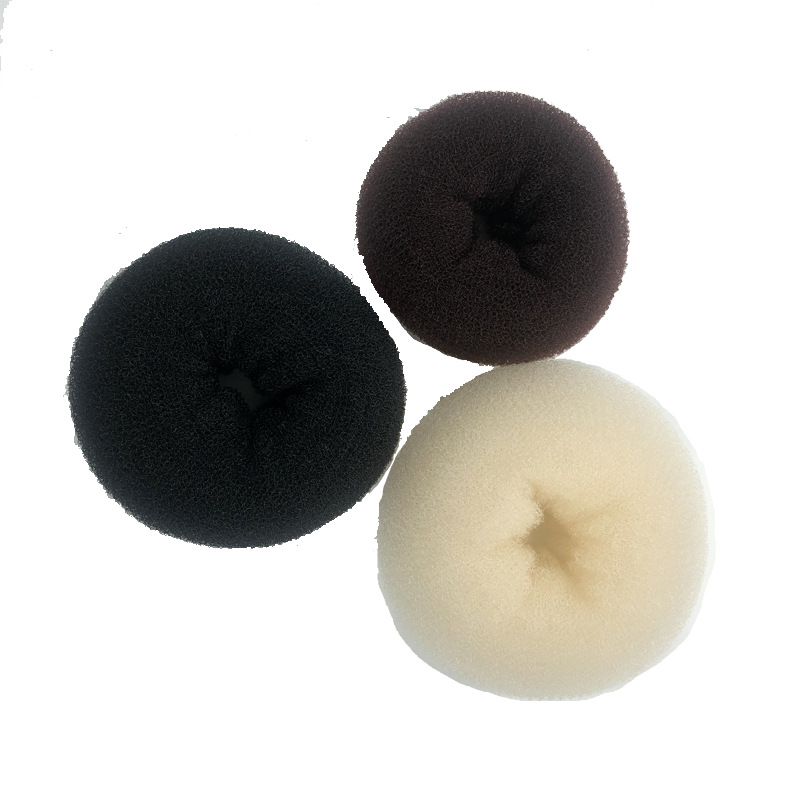 3 Farben elegante Haar Brötchen Donut Schaum Schwamm einfach großen Ring Haars tyling Werkzeuge Frisur Haarschmuck für Mädchen Frauen