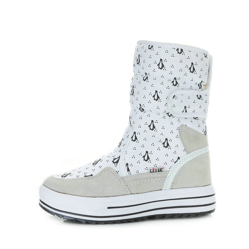 Scarpe invernali per le Ragazze da neve stivali stivali di pelliccia caldo per bambini di boot Anti-scivolare in basso a metà polpaccio 2018 nuovo disegno i bambini della scuola di stile libera la nave