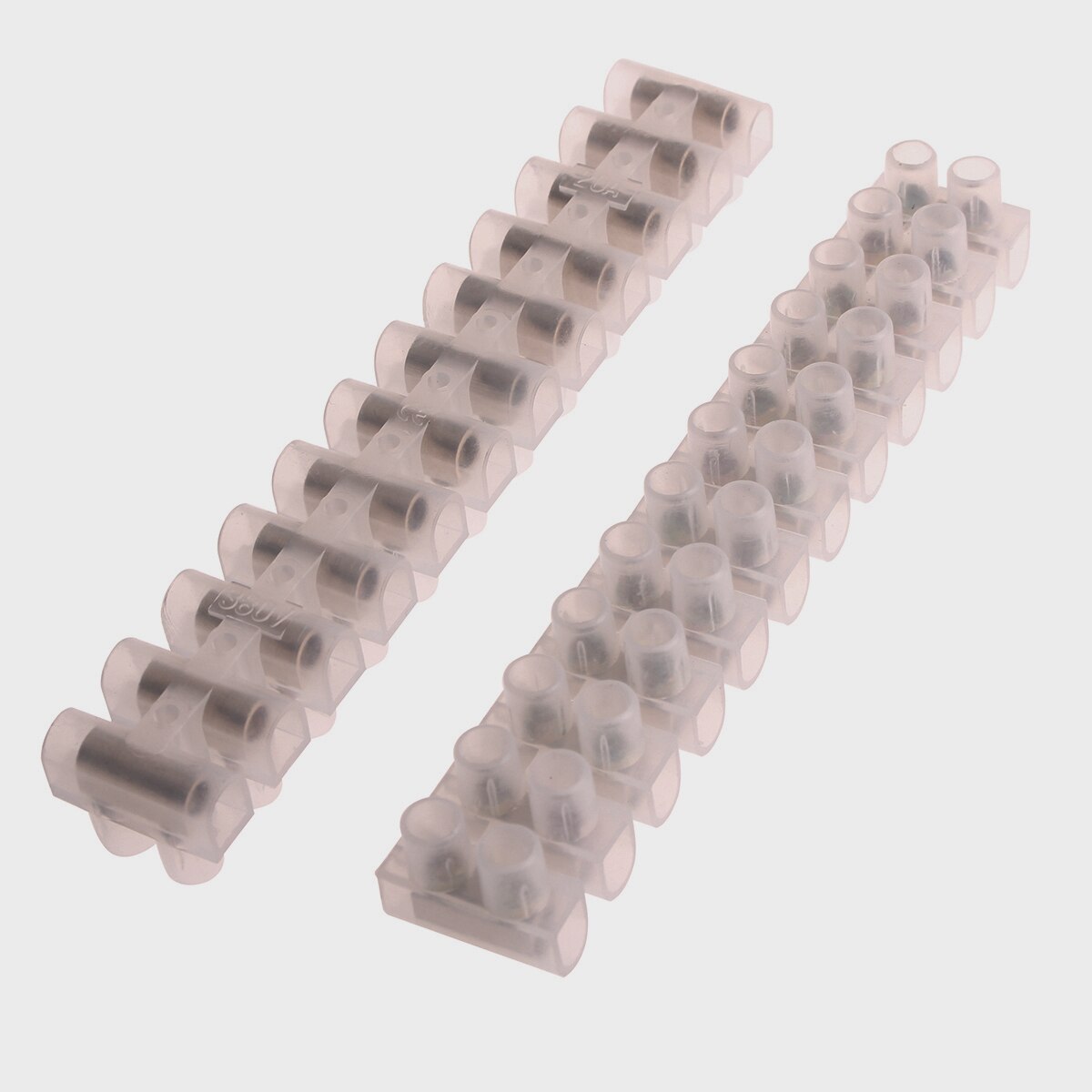 Dual Row 12 Position Plastic Terminal Block Wire Connector Screw Electric Barrier Strip X3-0512 X3-1012 X3 X3-3012 X3-6012