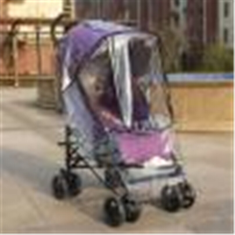 1pc Carrinho de bebê Carrinho de Mosquito Net Aumentar 1pc Compensação capa de Chuva Carrinho de Bebê Carrinho de Bebé Mosquito Net Seguro malha J21: Default Title