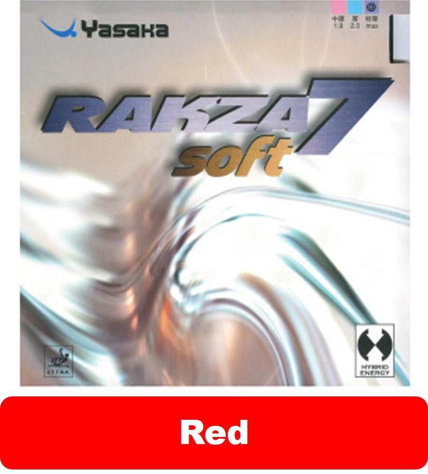 Yasaka Original Rakza 7 Soft Rk7 Pimples In Table Tennis Rubber Rakza7 Soft Pips-in Ping Pong