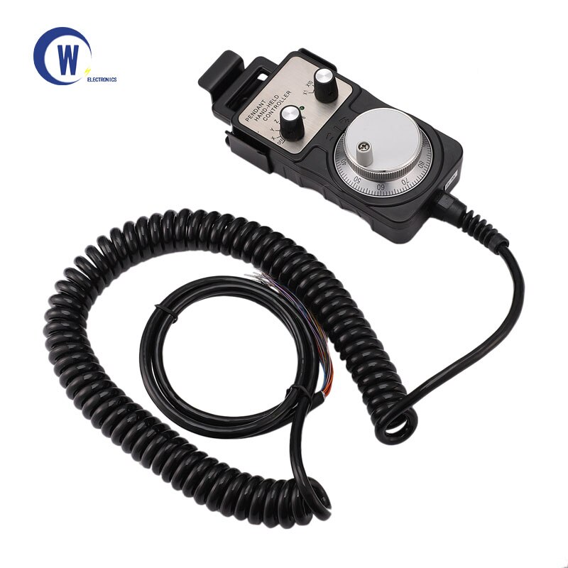 4-axis 6-axis CNC motion controller electronic handwheel encoder handheld encoder MPG controller manual pulse generator mach