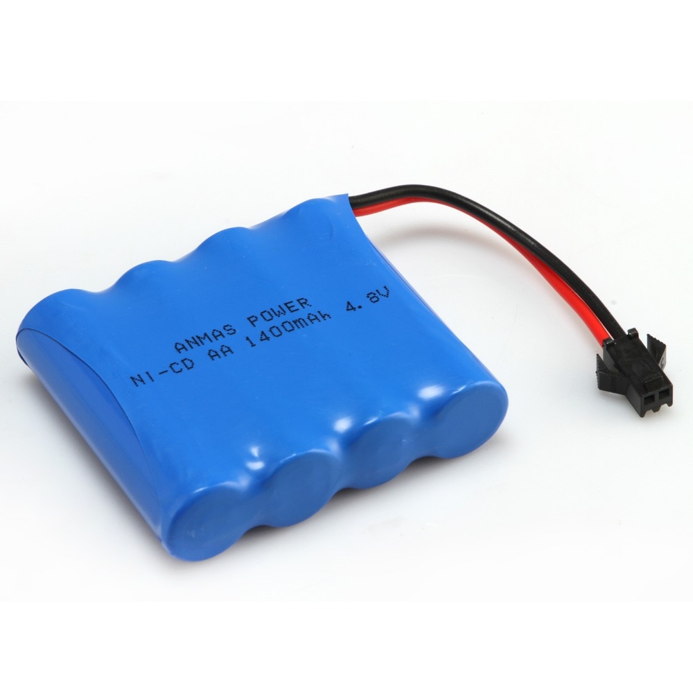 Anmas Power 4.8V 1400mAh Ni-Cd Oplaadbare Batterij AA Ni Cd Batterij Packs SM Plug Oplaadbare AA batterijen