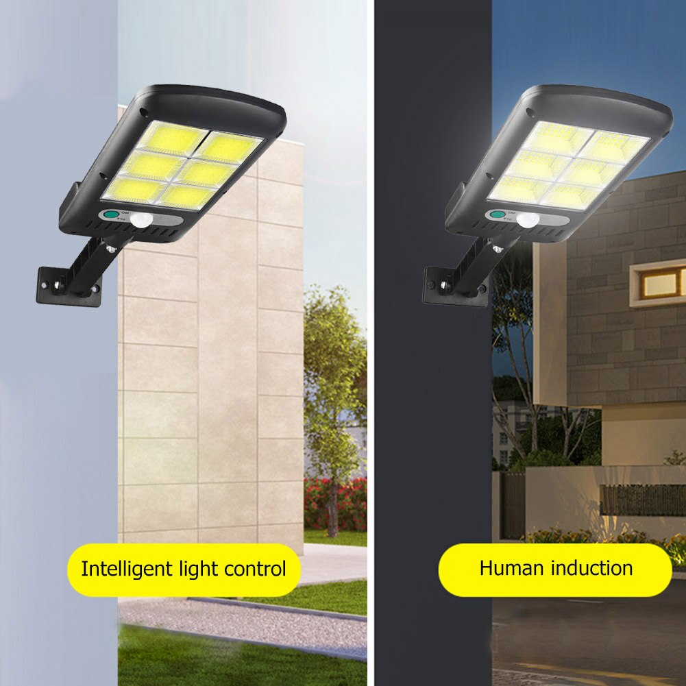 60/120/213 led Outdoor Solar Lamp Motion Sensor Wall Light Waterproof Garden Street Lamp Sunlight Powered Garden street light