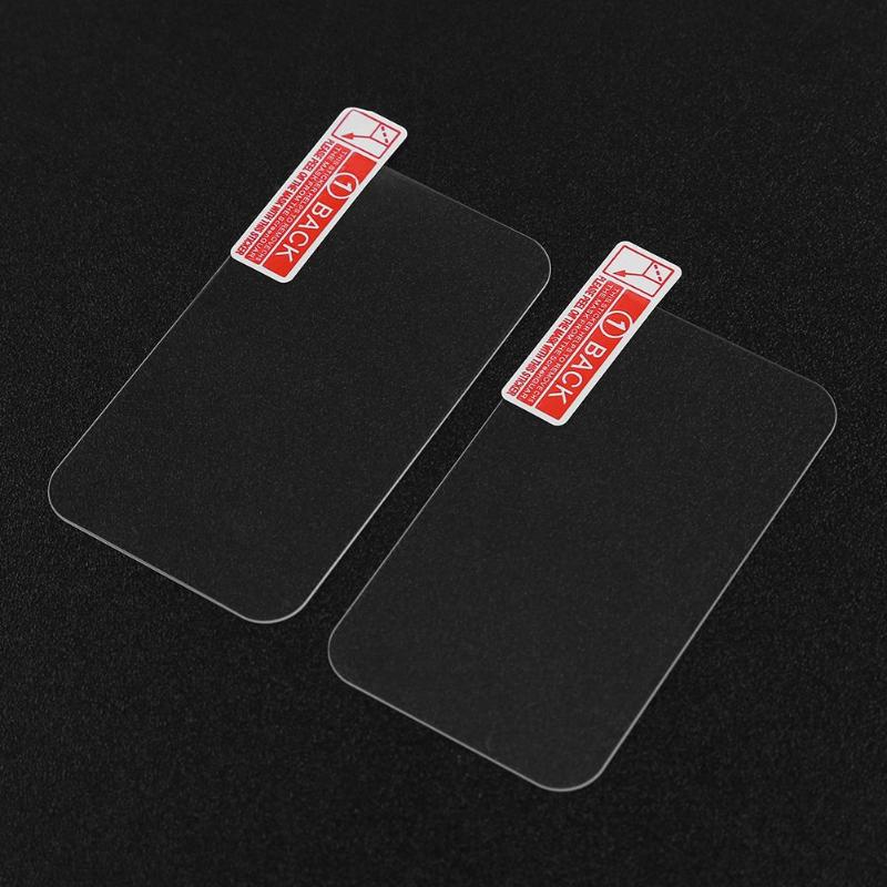 2 stk 3d buet kant fullskjerm deksel herdet glass skjermbeskytter film deksler etui til xiaomi mijia mini 4k actionkamera